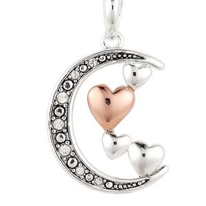 Brilliance Moon and Star Necklace